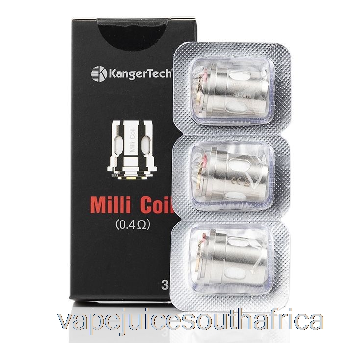 Vape Juice South Africa Kanger Milli Mesh Replacement Coils 0.4Ohm Nicr Coils